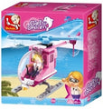Toy Sluban Girls Dream Beach Helicopter 78Pcs