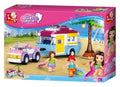 Toy Sluban Girls Dream Beach Camper 281Pcs