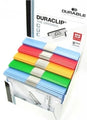 File Durable A4 Duraclip Bright 4 Asst Colours