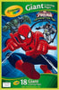 Book Colouring Crayola Spiderman Giant Pages