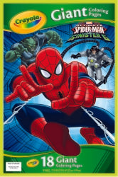 Book Colouring Crayola Spiderman Giant Pages