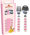 Baby Gift Bunnykins Spoon & Fork Sweethearts Pink