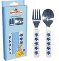 Baby Gift Bunnykins Spoon & Fork Shining Stars Blue
