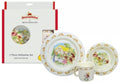 Baby Gift Bunnykins 3 Piece Set Playing Red