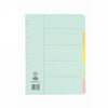 Divider Manilla A4 5 Tab Marbig Pastel