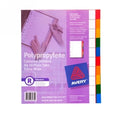 Avery Dividers Pp A4 10 Tab Colour Extra Wide 85670