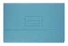 Document Wallet Bantex Fc Board 240Gsm Light Blue