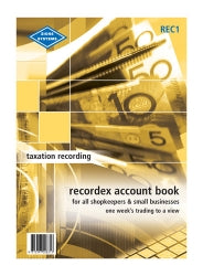 Account Book Zions Recordex Single Year