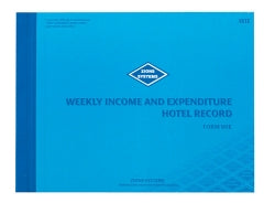 Weekly Income & Expenditure Hotel Book  Zions Wie