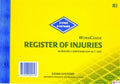 Book Injuries Register Zions Ri Workcover (Nsw Use)