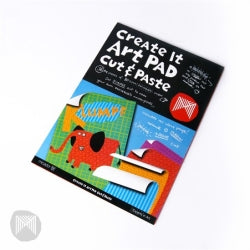 Pad Craft Micador A4 Create It Cut & Paste Asst Cols 30 Sht