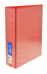 Binder Insert Bantex A4 3 D-Ring 50Mm Red