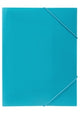 Document Wallet Marbig A4 Soft Touch Brights Marine