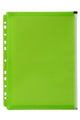 Binder Pocket Marbig A4 Zip Lime