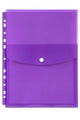 Binder Pocket Marbig A4 Top Opening Purple