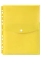 Binder Pocket Marbig A4 Top Opening Yellow