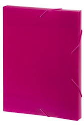 Document Box Marbig A4  Pink