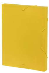 Document Box Marbig A4  Yellow
