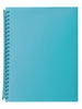 Display Book Marbig A4 20 Pocket Refillable Translucent Marine