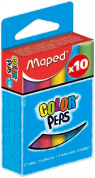 Chalk Maped Coloured Asst Pk10