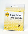 Suspension File Tabs & Inserts Marbig Clear Bx25