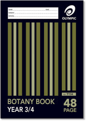 Botany Book Olympic A4 Year 3/4 48Pg