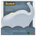 Tape Dispenser Scotch 19Mm C43 Elephant White