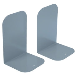 Book Ends Esselte Metal Grey Pk2