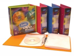 Binder Bantex 2D Dvd/Cd 20 Pocket Blueberry