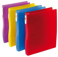 Binder B/Tone A4 2R 25Mm Moulded 4 Assorted Colours
