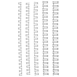 Binding Wire Gbc 21 Loop 12Mm Silver 100Pk