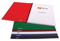Binding Covers Quill A4 L/Grain Red 250Gsm 100'S