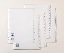Marbig Dividers A4 PP Grey 1-31