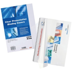 Binding Covers Gbc Ibico A4 150 Micron Clear Pk25