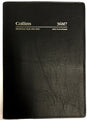 Diary Financial Year 2018/19 Collins A6 Wto Vinyl Cover Black