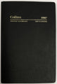 Diary Financial Year 2018/19 Collins B7R Wto Vinyl Cover Black