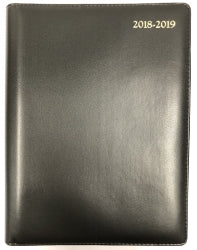 Diary Financial Year 2018/19 Debden Quarto Elite Pu Wto Wiro Black