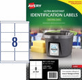 Label Avery 99.1X67.7Mm L7914 Ultra- Resistant Outdoor 8Up Pk10