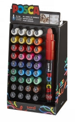 Marker Posca 4.5Mm Pc7M Bold Bullet Tip Asst Disp36