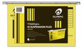 Suspension Files Olympic Foolscap 100% Recycled Yellow Pk10