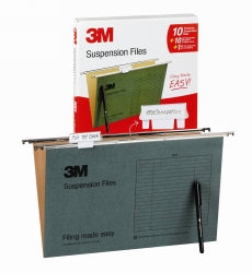 Suspension File 3M Fc10 With Pen Tab Inserts Bx10