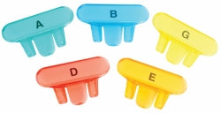 Index Tabs Crystalfile Crystaltabs Rainbow Bx50