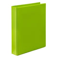 Binder Insert Marbig A4 Clearview 2 D-Ring 25Mm Lime