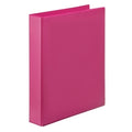 Binder Insert Marbig A4 Clearview 2 D-Ring 25Mm Pink
