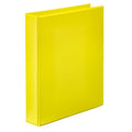 Binder Insert Marbig A4 Clearview 2 D-Ring 25Mm Yellow