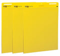 Easel Pad Post-It 760X630Mm 559Yw-3Pk Bright Yellow Plain