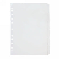 Marbig Divider White 6 Tab - Special Order