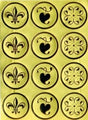 Seals Geo 48'S Gold Elegance