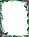 Paper Geo Xmas A4 Candy Canes Ivy & Bells Pk25