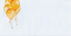 Envelope Geo 220X110 C-25 Gold Balloons